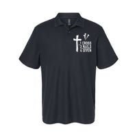 1 Cross 3 Nails 4 Given Happy Easter Day Jesus Christian Softstyle Adult Sport Polo