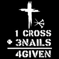 1 Cross 3 Nails Forgiven Christian Easter Day Gift Impact Tech Backpack