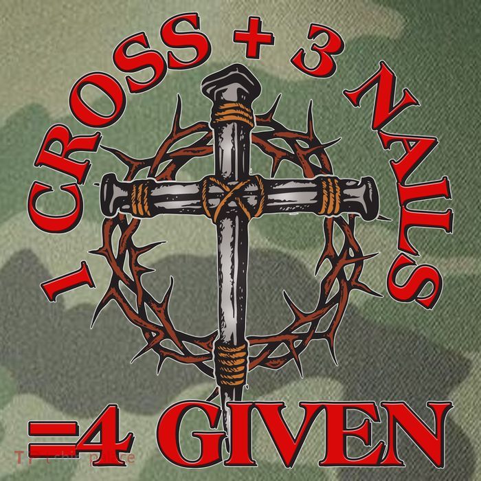 1 Cross 3 Nails 4 Giving Crucifixion Legacy Tie Dye Trucker Hat