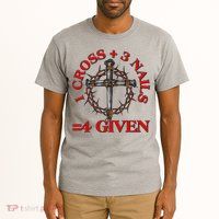 1 Cross 3 Nails 4 Giving Crucifixion Tall T-Shirt