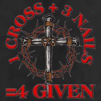 1 Cross 3 Nails 4 Giving Crucifixion Golf Towel