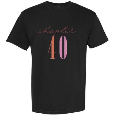 1984 Chapter 40 Est 1984 Retro 40th Birthday Garment-Dyed Heavyweight T-Shirt