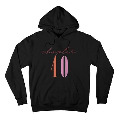 1984 Chapter 40 Est 1984 Retro 40th Birthday Hoodie