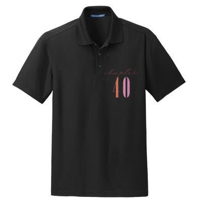 1984 Chapter 40 Est 1984 Retro 40th Birthday Dry Zone Grid Polo