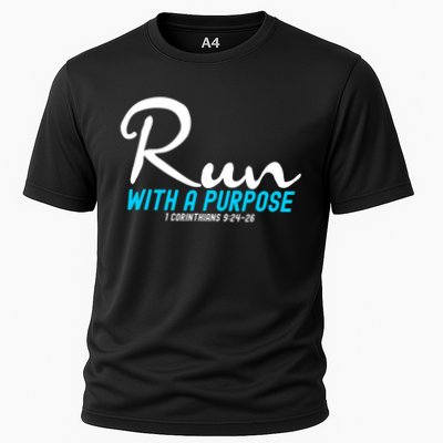 1 Corinthians 924 26 Run With A Purpose Performance Shirt