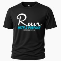 1 Corinthians 924 26 Run With A Purpose Performance Shirt