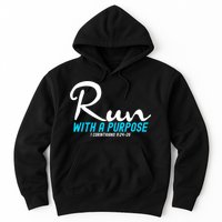 1 Corinthians 924 26 Run With A Purpose Hoodie