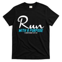 1 Corinthians 924 26 Run With A Purpose T-Shirt