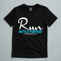 1 Corinthians 924 26 Run With A Purpose T-Shirt