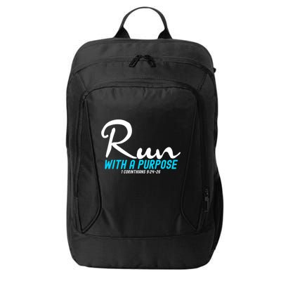 1 Corinthians 924 26 Run With A Purpose City Backpack