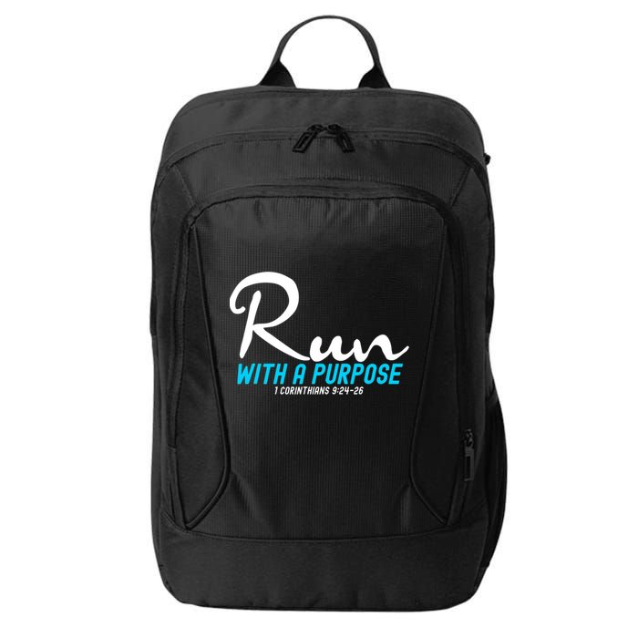 1 Corinthians 924 26 Run With A Purpose City Backpack