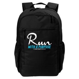 1 Corinthians 924 26 Run With A Purpose Daily Commute Backpack