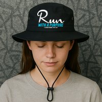 1 Corinthians 924 26 Run With A Purpose Bucket Hat