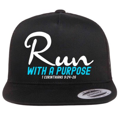 1 Corinthians 924 26 Run With A Purpose Flatbill Hat