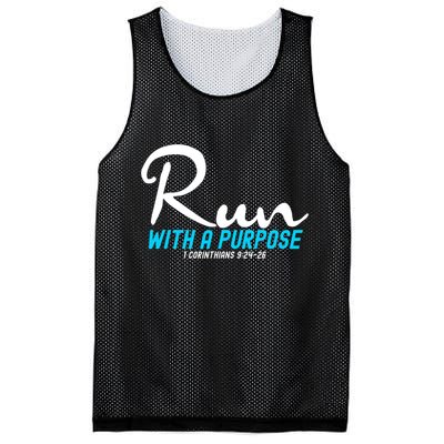 1 Corinthians 924 26 Run With A Purpose Mesh Reversible Basketball Jersey Tank