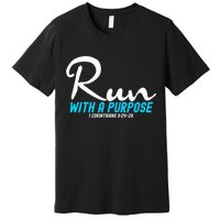 1 Corinthians 924 26 Run With A Purpose Premium T-Shirt