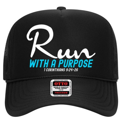 1 Corinthians 924 26 Run With A Purpose Trucker Hat