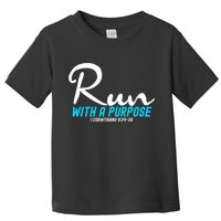 1 Corinthians 924 26 Run With A Purpose Toddler T-Shirt