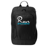 1 Corinthians 924 26 Run With A Purpose City Backpack