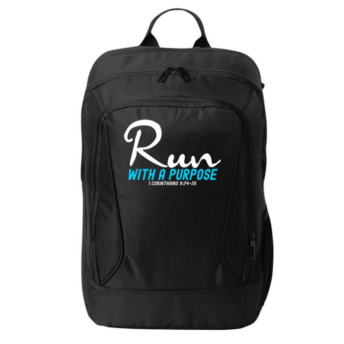 1 Corinthians 924 26 Run With A Purpose City Backpack