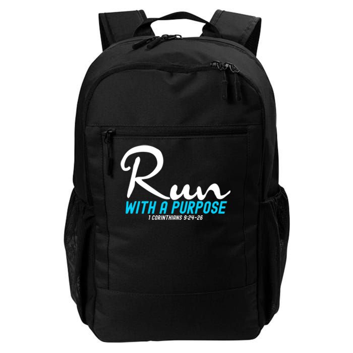 1 Corinthians 924 26 Run With A Purpose Daily Commute Backpack