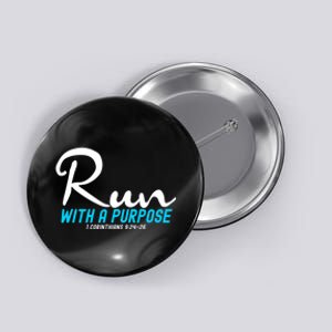 1 Corinthians 924 26 Run With A Purpose Button