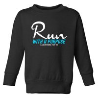 1 Corinthians 924 26 Run With A Purpose Toddler Sweatshirt