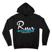 1 Corinthians 924 26 Run With A Purpose Hoodie