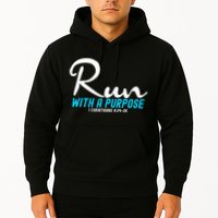 1 Corinthians 924 26 Run With A Purpose Hoodie