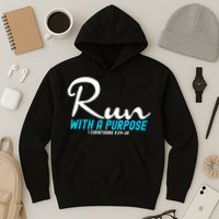 1 Corinthians 924 26 Run With A Purpose Hoodie