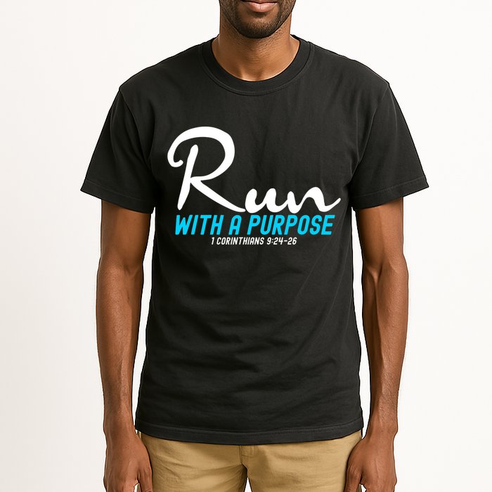 1 Corinthians 924 26 Run With A Purpose Tall T-Shirt