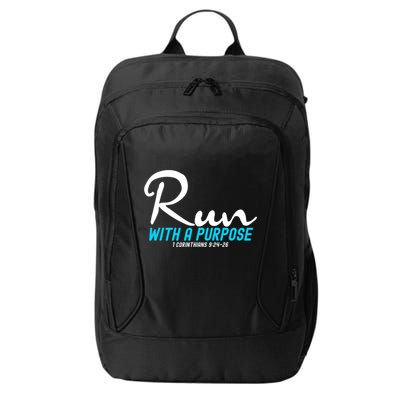 1 Corinthians 924 26 Run With A Purpose City Backpack