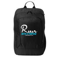 1 Corinthians 924 26 Run With A Purpose City Backpack