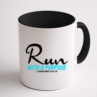1 Corinthians 924 26 Run With A Purpose Mug