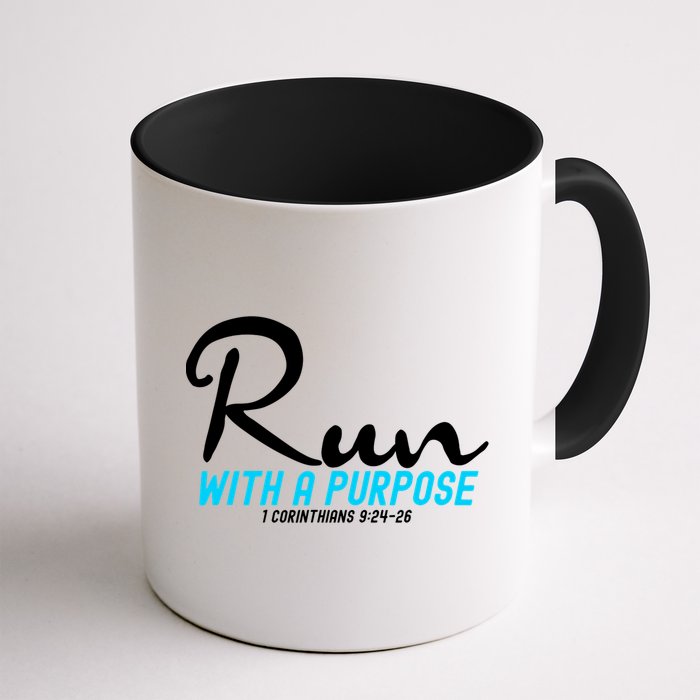 1 Corinthians 924 26 Run With A Purpose Mug