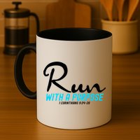 1 Corinthians 924 26 Run With A Purpose Mug