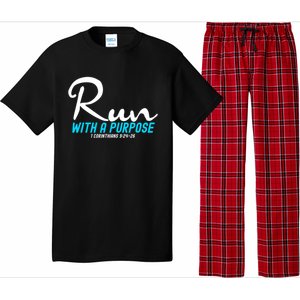 1 Corinthians 924 26 Run With A Purpose Pajama Set