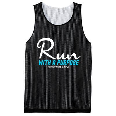1 Corinthians 924 26 Run With A Purpose Mesh Reversible Basketball Jersey Tank