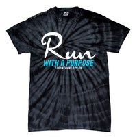 1 Corinthians 924 26 Run With A Purpose Tie-Dye T-Shirt