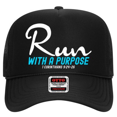 1 Corinthians 924 26 Run With A Purpose Trucker Hat