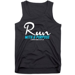 1 Corinthians 924 26 Run With A Purpose Tank Top