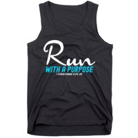 1 Corinthians 924 26 Run With A Purpose Tank Top