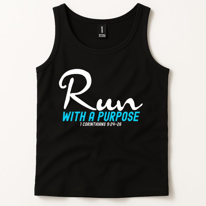 1 Corinthians 924 26 Run With A Purpose Tank Top