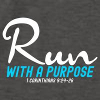 1 Corinthians 924 26 Run With A Purpose Vector Backpack