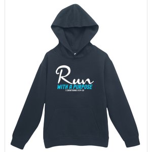 1 Corinthians 924 26 Run With A Purpose Urban Pullover Hoodie