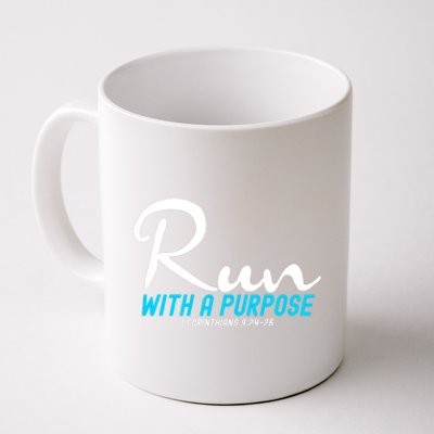 1 Corinthians 924 26 Run With A Purpose Coffee Mug