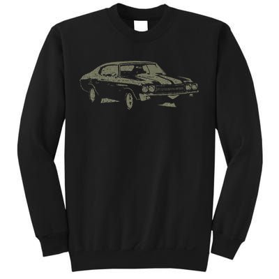 1970 Classic America Ss Muscle Car Sweatshirt