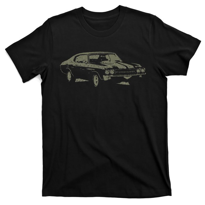 1970 Classic America Ss Muscle Car T-Shirt