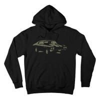 1970 Classic America Ss Muscle Car Tall Hoodie