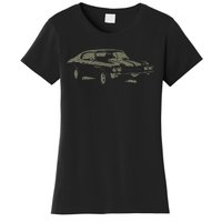 1970 Classic America Ss Muscle Car Women's T-Shirt